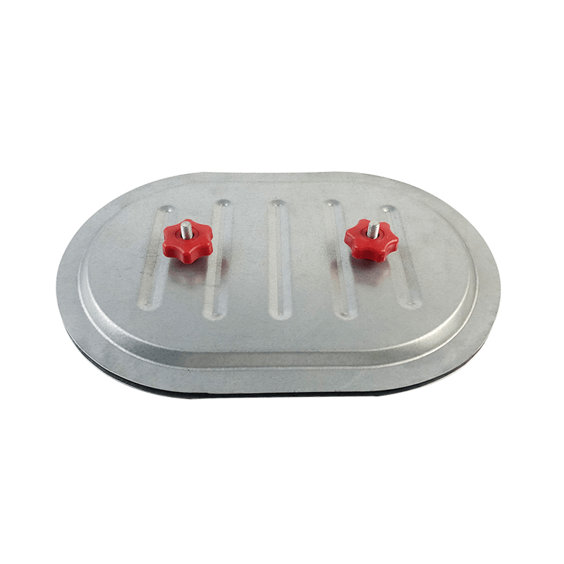 Ovalna pristupna vrata od pocinčanog čelika SS-CA zračnog kanala